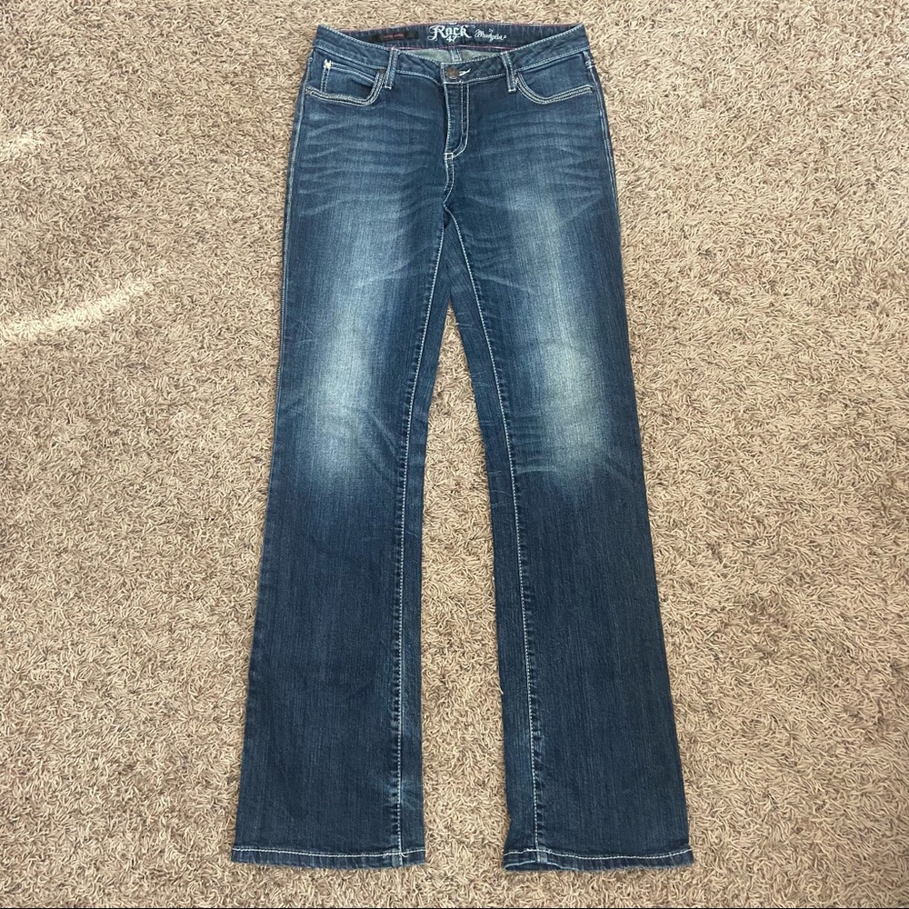 Wrangler Rock 47 Low Rise Women’s Jeans Size 9/10 x 36